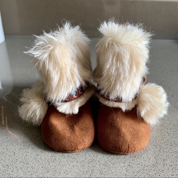 Jessica Simpson Moccasin Boot - Infant Size 2 - Picture 1 of 7